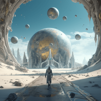 Captivating sci-fi and fantasy blend evoking wonder and imagination