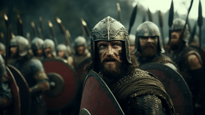 Climactic Battle for Britannia with Celtic Giants vs Romans