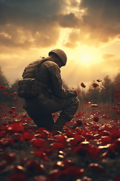 Emotional Remembrance Day tribute to fallen soldiers worldwide