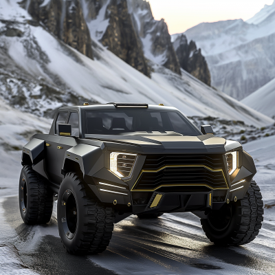Lion-Inspired Concept Truck