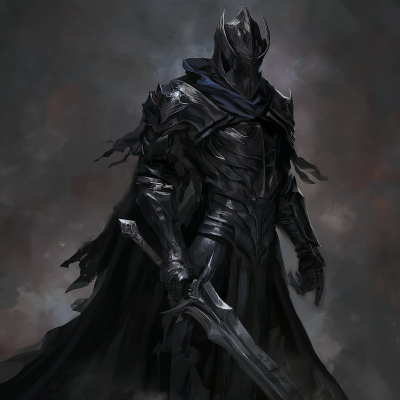 Death Knight with Helmet