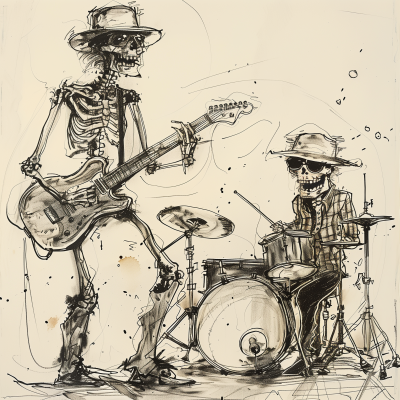 Skeleton Band Performance