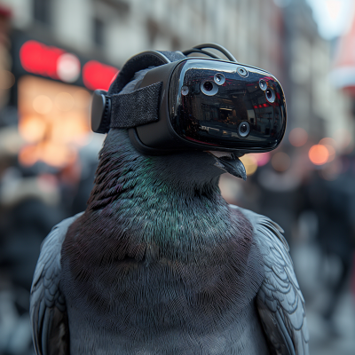 Virtual Reality Pigeon