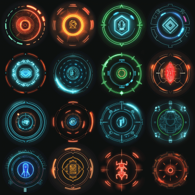 Sci-Fi Games Icons