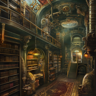 Steampunk Library
