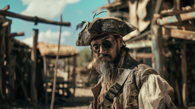 Post-Apocalyptic Pirate Captain