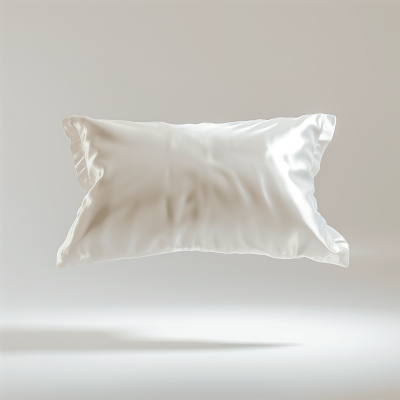 Levitating Ivory Silk Pillowcase