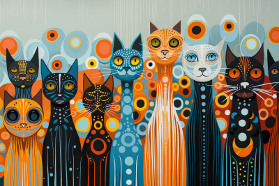Pop Art Cats