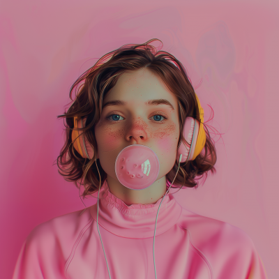 Bubble Gum Portrait