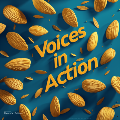 Voices in Action Typography Design