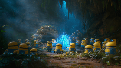 Minions in Cave