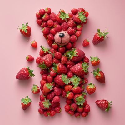 Strawberry Teddy Bear