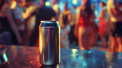 Soda Can in Printworks Nightclub