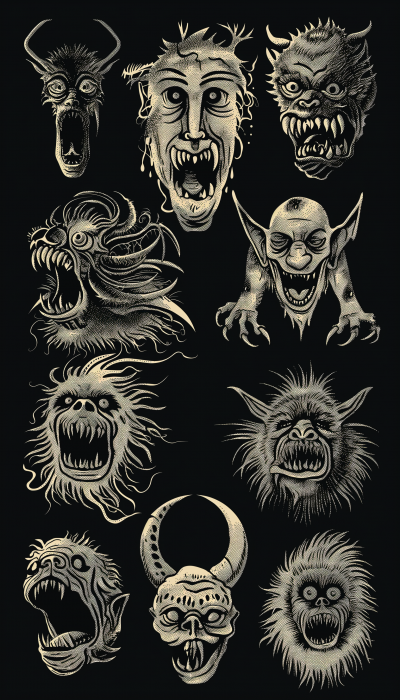 Scary Monster Designs