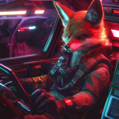 Cyberpunk Fox McCloud