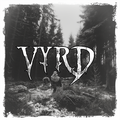 Black Metal Band Font in Northern Forest