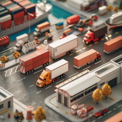 Transportation Logistics Concept