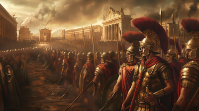 Roman Empire Legions Fantasy Art