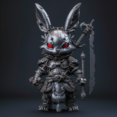 Metal Warrior Rabbit