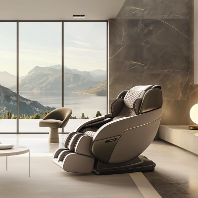 Modern Massage Chair in a Minimalist Room