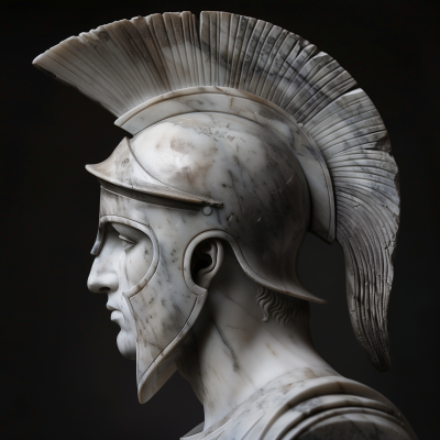 Spartan Profile Sculpture