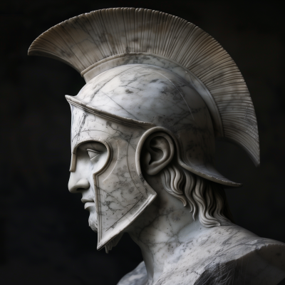 Spartan Profile Sculpture