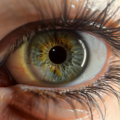 Hyperrealistic Eye Iris