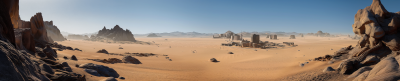 Tatooine Desert Landscape
