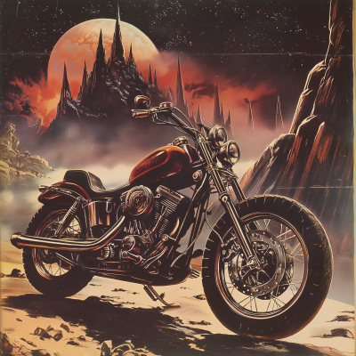 Heavy Metal Motorcycle Planet
