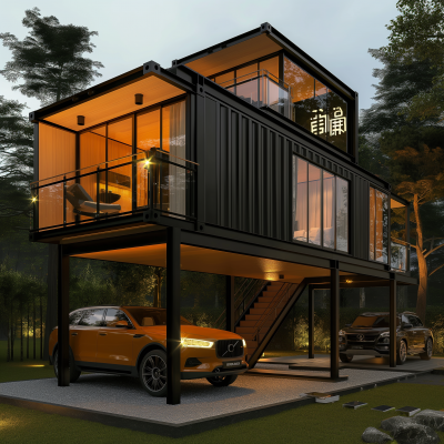 Stilted Container House