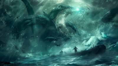 Atlantean Submarine vs Kraken