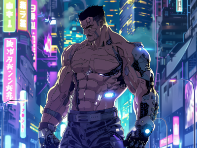 Cyborg in Metropolis