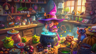 Whimsical Witch’s Kitchen