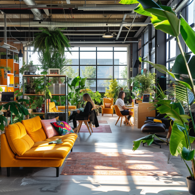Vibrant Coworking Space
