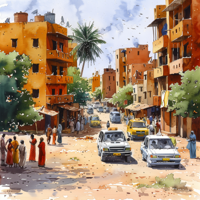 Urban Displacement in Sudan