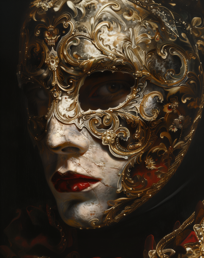 Baroque Masquerade Mask