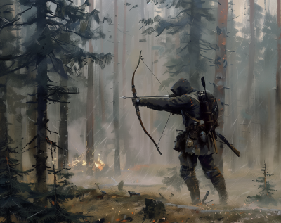 Ranger Stalker in Pine Forest