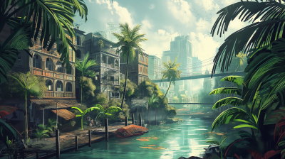 Tropical Cityscape