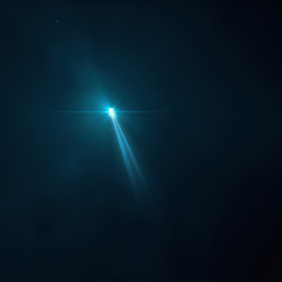 Blue Light in Space