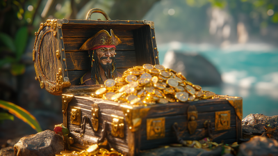 Pirate and Treasure Chest