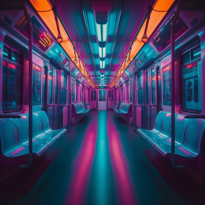 Subway Train Lights