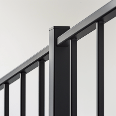 Black Metal Handrail