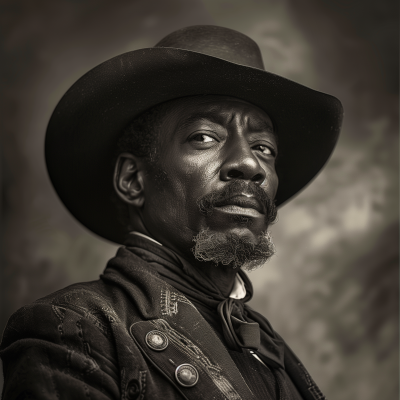 Realistic Portrait of Bass Reeves
