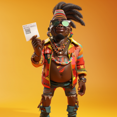 African NFT Voting Character