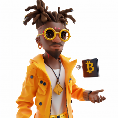 Jamaican NFT Voting Character with Crypto Wallet