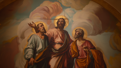 Transfiguration of Jesus, Moses, and Elijah