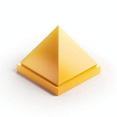 Colorful 3D Pyramid