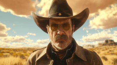 Cowboy Singer Portrait