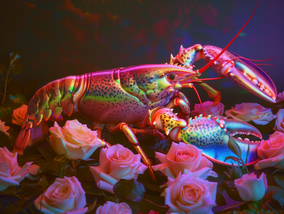 Holographic Lobster
