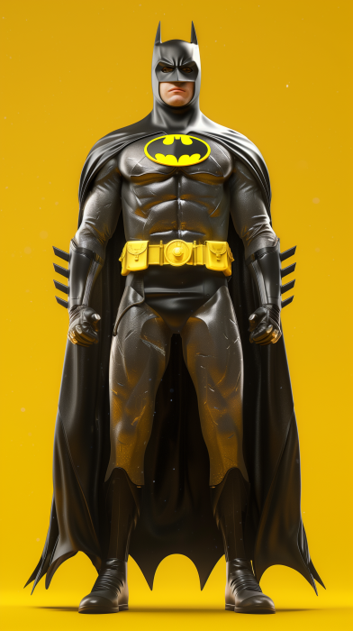 80’s Batman Hero Pose